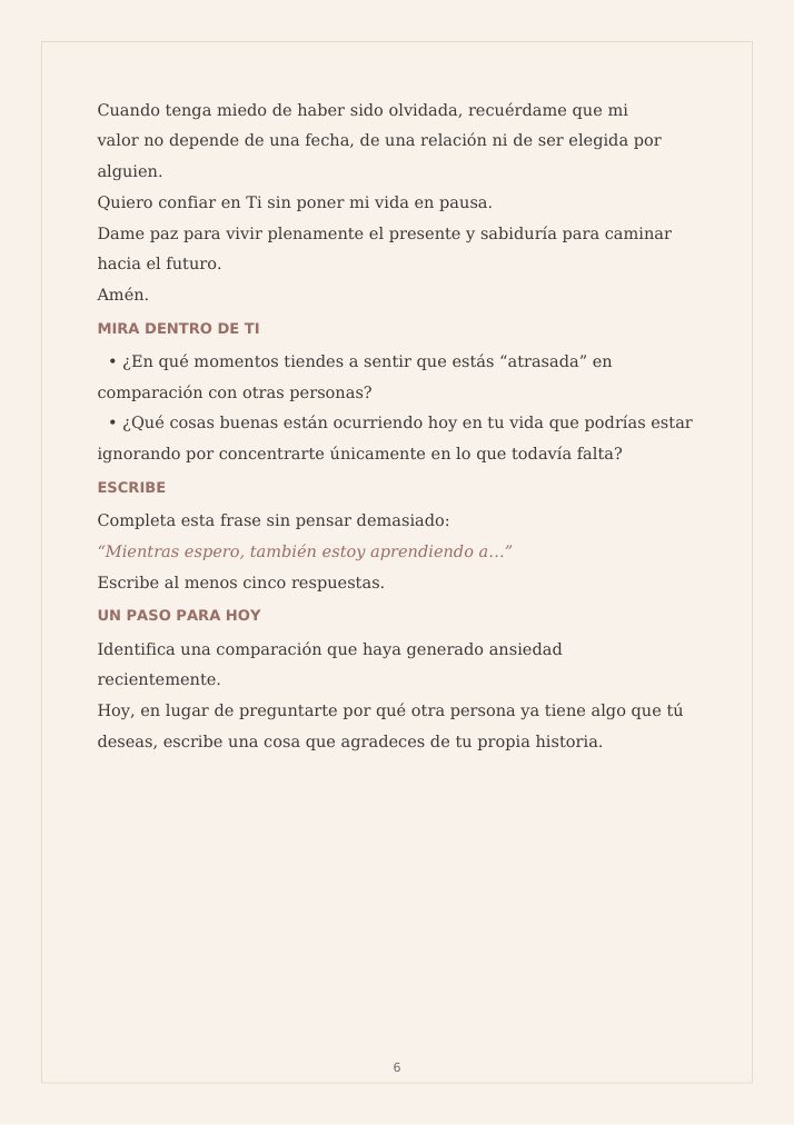 Página real Mira dentro de ti y Escribe